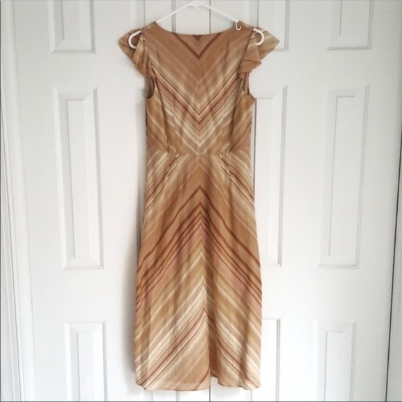 J.Crew | Pink & Tan Spring Dress - Picture 2 of 6